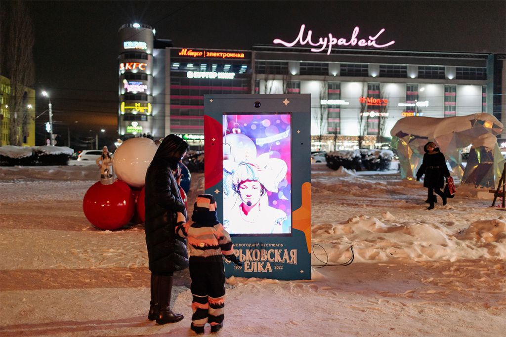 В Нижнем Новгороде установлено 12 стендов с онлайн-анимацией