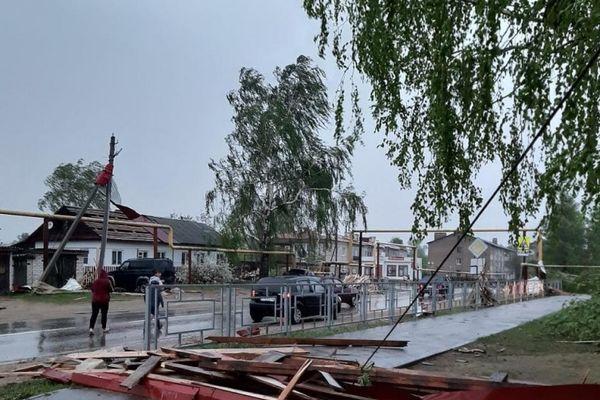 ураган в Нижегородской области 15 мая
