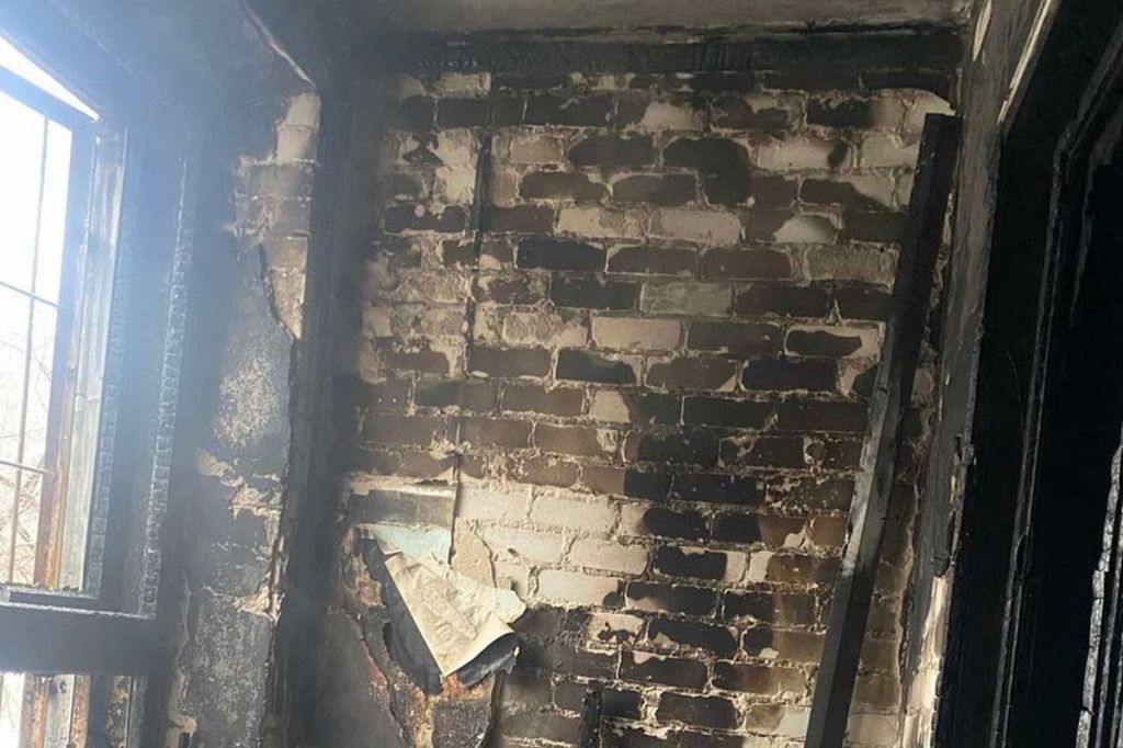 Пожар произошёл в многквартирном доме на улице Дьяконова в Нижнем Новгороде 6 декабря.