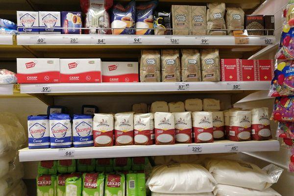 Цены на сахар в нижегородских магазинах