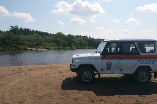 Поиск ребёнка на реке Ветлуга в Варнавинском районе Нижегородской области.