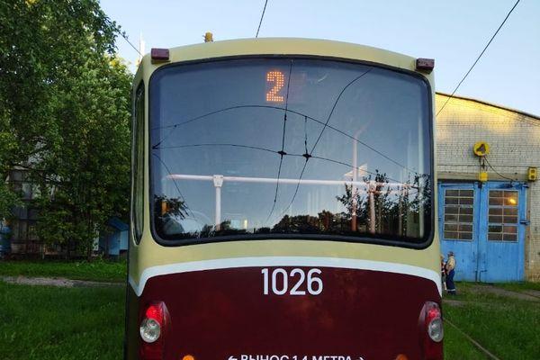 Трамваи, работающие на маршруте №2, будут стилизованы под ретро-стиль.