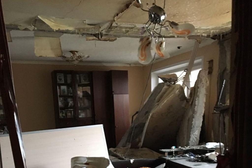 Квартира, пострадавшая от взрыва газа в Автозаводском районе Нижнего Новгорода, 2 октября.