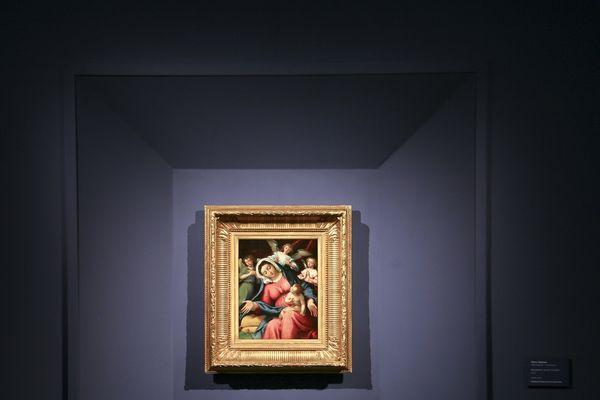 Картина«Мадонна дела Грацие», выставленная в нижегородском Художественном музее. 