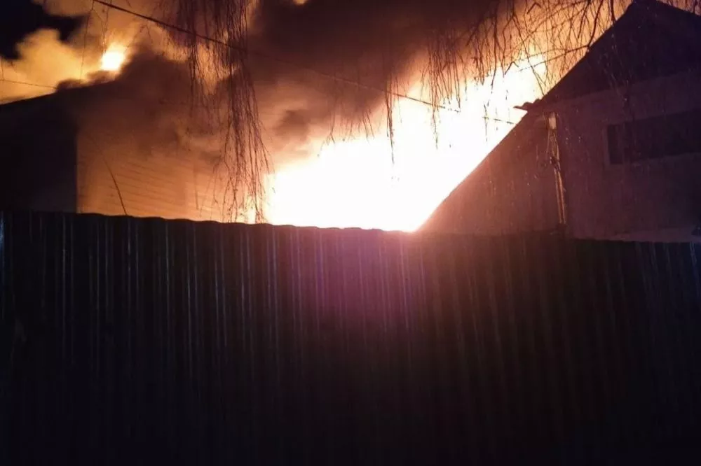  Два жилых дома горели на Печерском съезде вечером 22 марта