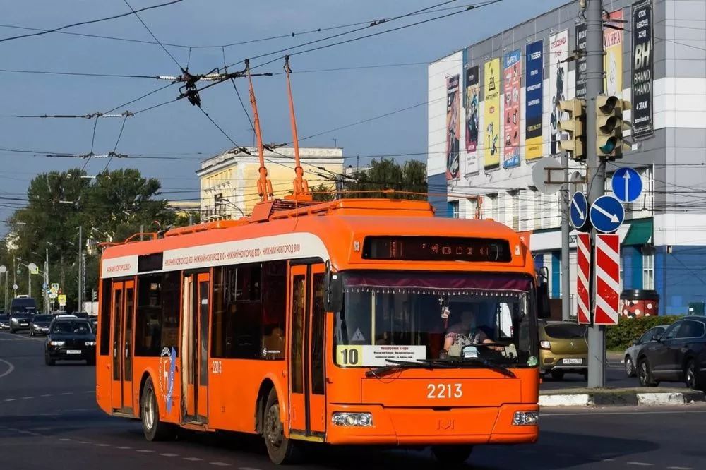 Маршруты троллейбусов изменятся 27 и 28 ноября из-за ремонта в Нижнем Новгороде