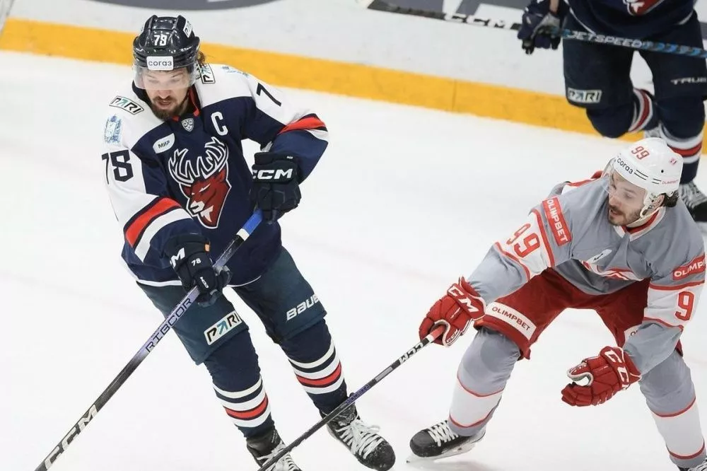 Хоккеисты «Торпедо» проиграли «Спартаку» в Нижнем Новгороде
