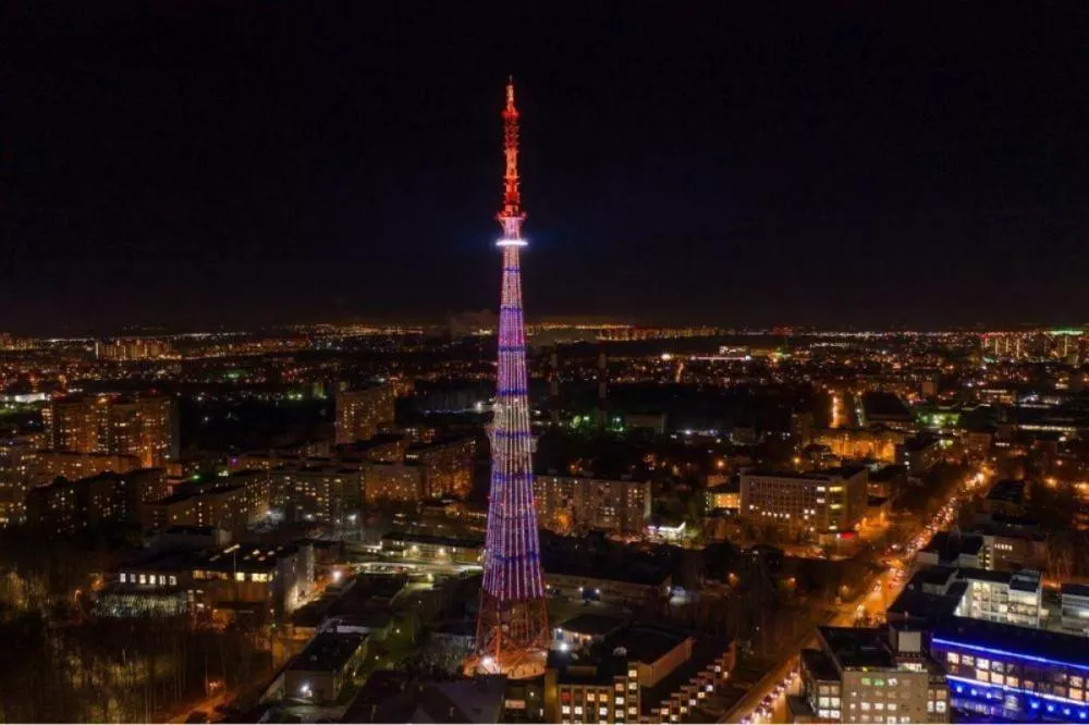 Красная подсветка включится на нижегородской телебашне 29 октября