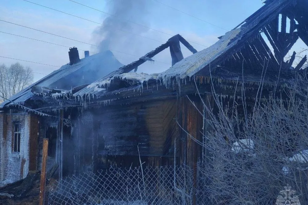 Мужчина и женщина погибли при пожаре в жилом доме в Кстовском районе