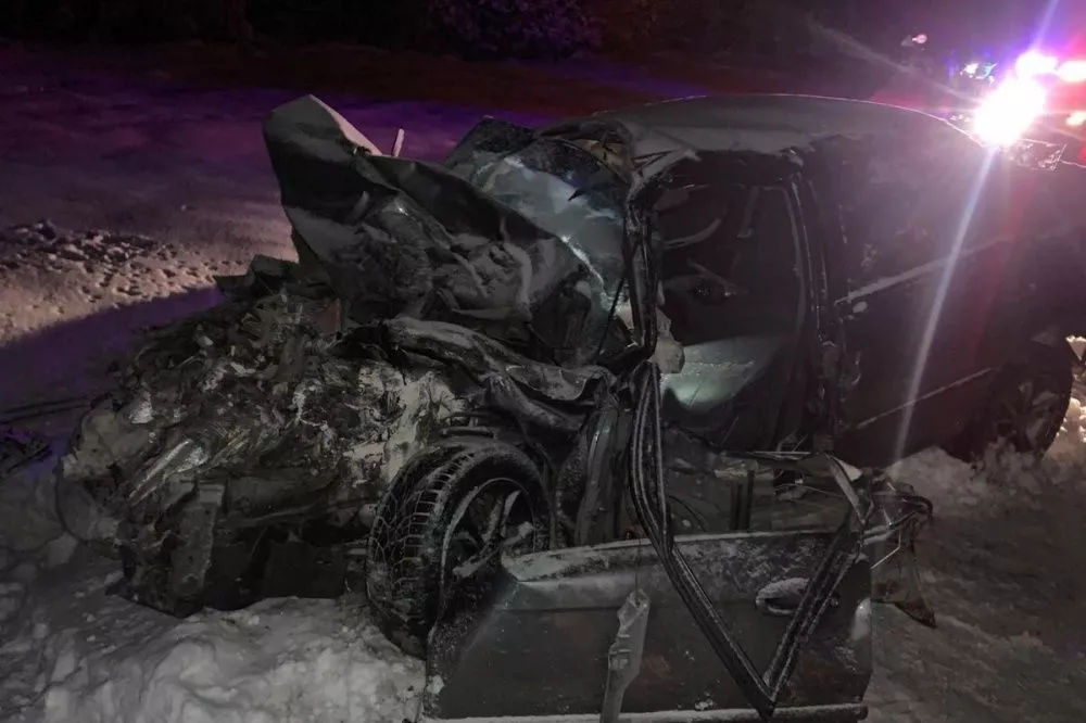 Пассажир легковушки погиб в ДТП на трассе М-7 в Нижегородской области 28 декабря