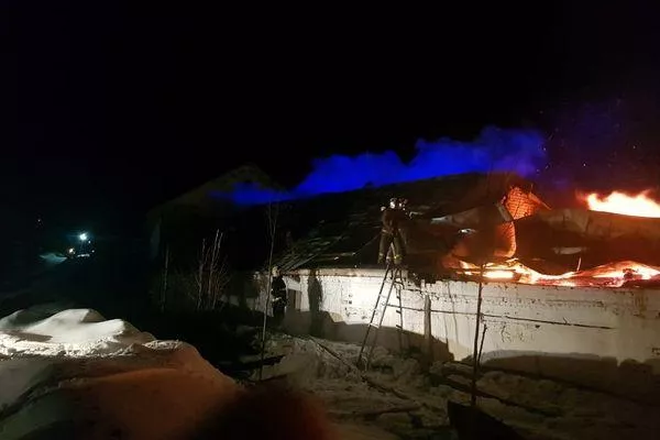 Открытое горение на территории Оранского монастыря ликвидировали (видео)