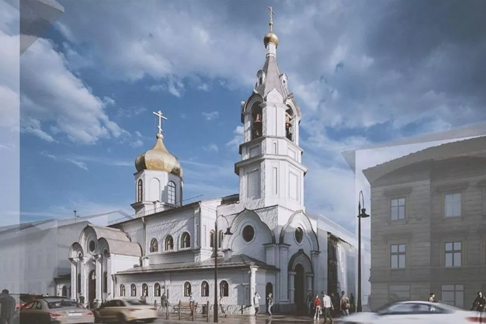 Проект воссоздания Троицкой церкви презентовали в Нижнем Новгороде