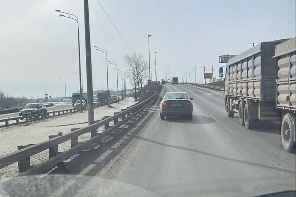 Фото Борский мост перекрыли из-за подозрительного предмета 14 марта - Новости Живем в Нижнем
