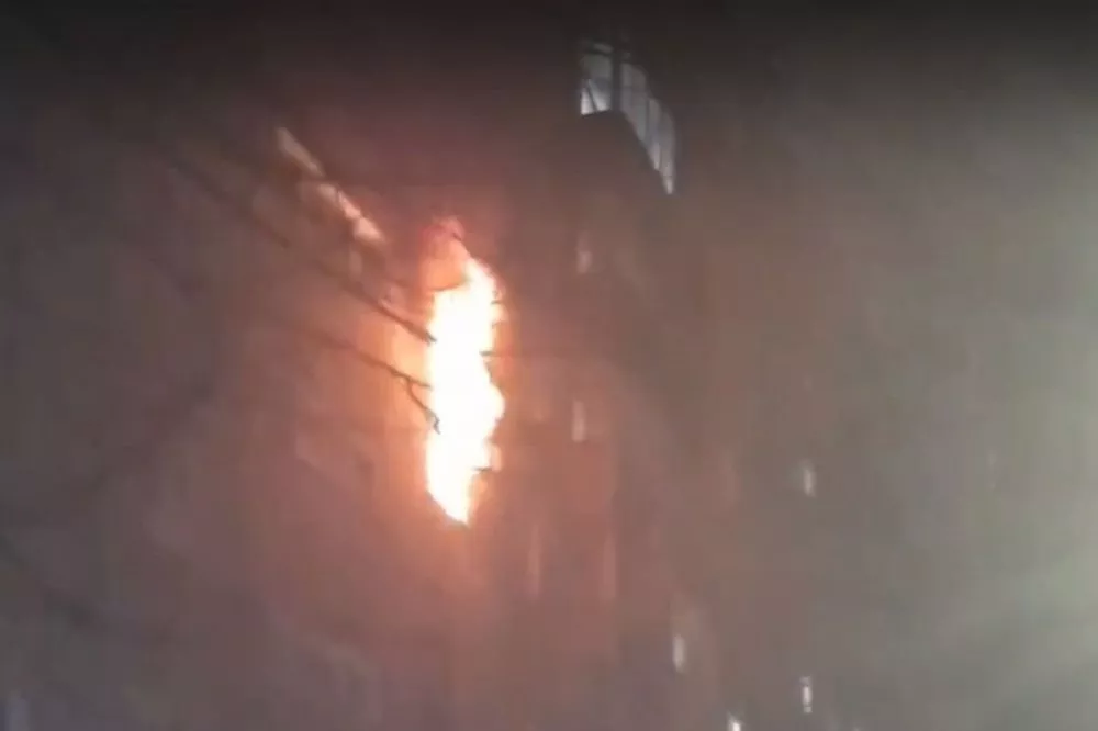 36 человек эвакуированы при пожаре на улице Культуры в Нижнем Новгороде