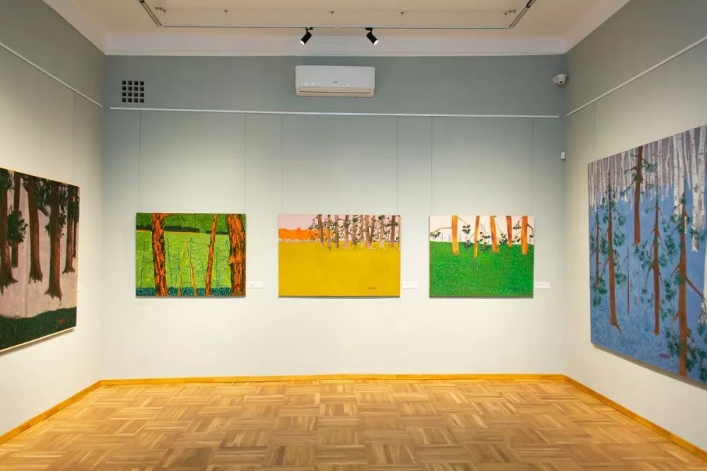 Выставка в честь юбилея художника Константина Пьянова открылась в НГХМ