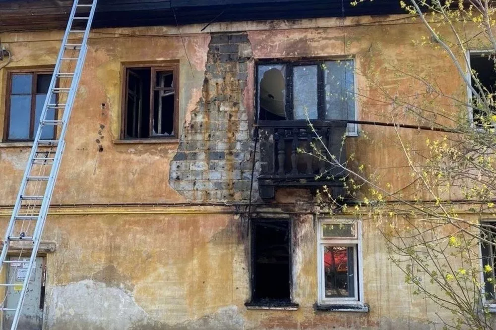 Человек погиб на пожаре в жилом доме Приокского района 22 апреля