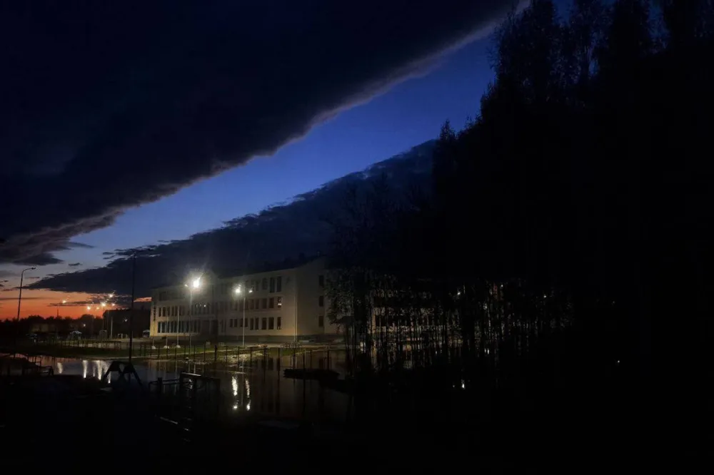 Фото Нижегородцы стали свидетелями разлома неба вечером 29 апреля - Новости Живем в Нижнем