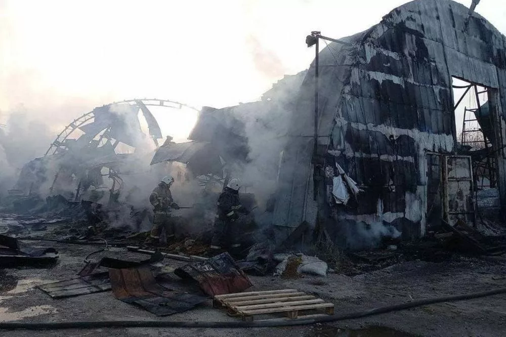 Пожар на складе автозапчастей в Нижнем Новгороде ликвидирован 25 октября