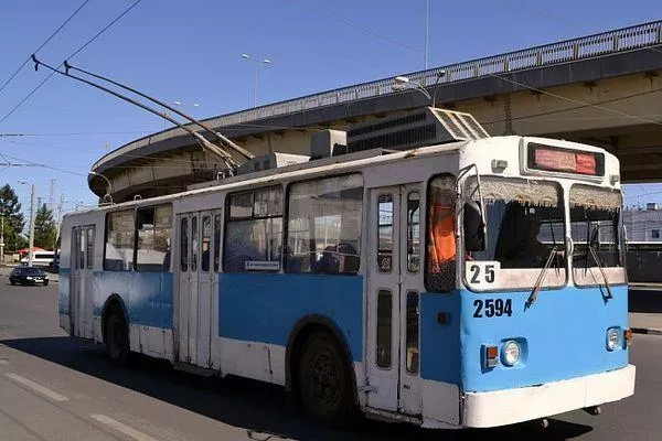 Троллейбус №25 перестанет курсировать в Нижнем Новгороде с 21 по 26 сентября