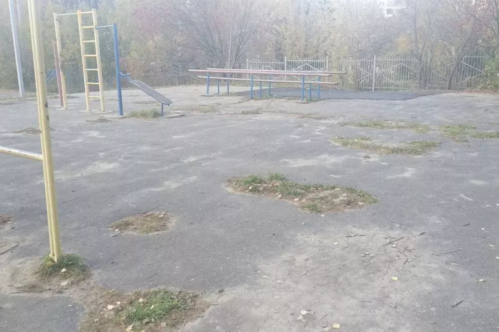 Фото Нижегородка возмутилась ужасным состоянием территории школы №22 - Новости Живем в Нижнем