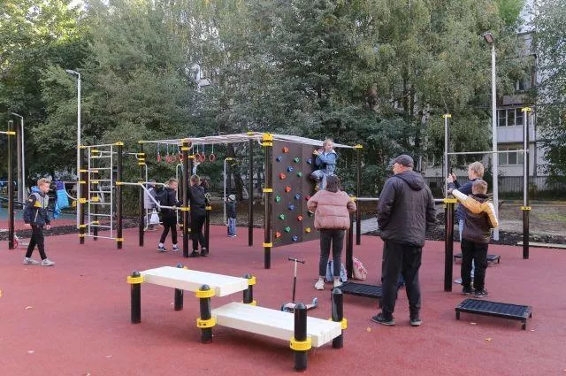 В Нижнем Новгороде открылась новая воркаут-площадка