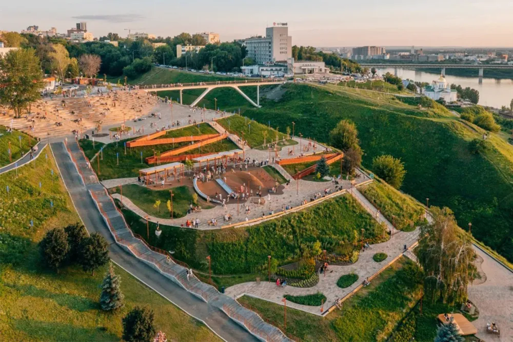 Парк 800-летия Нижнего Новгорода победил в конкурсе достопримечательностей