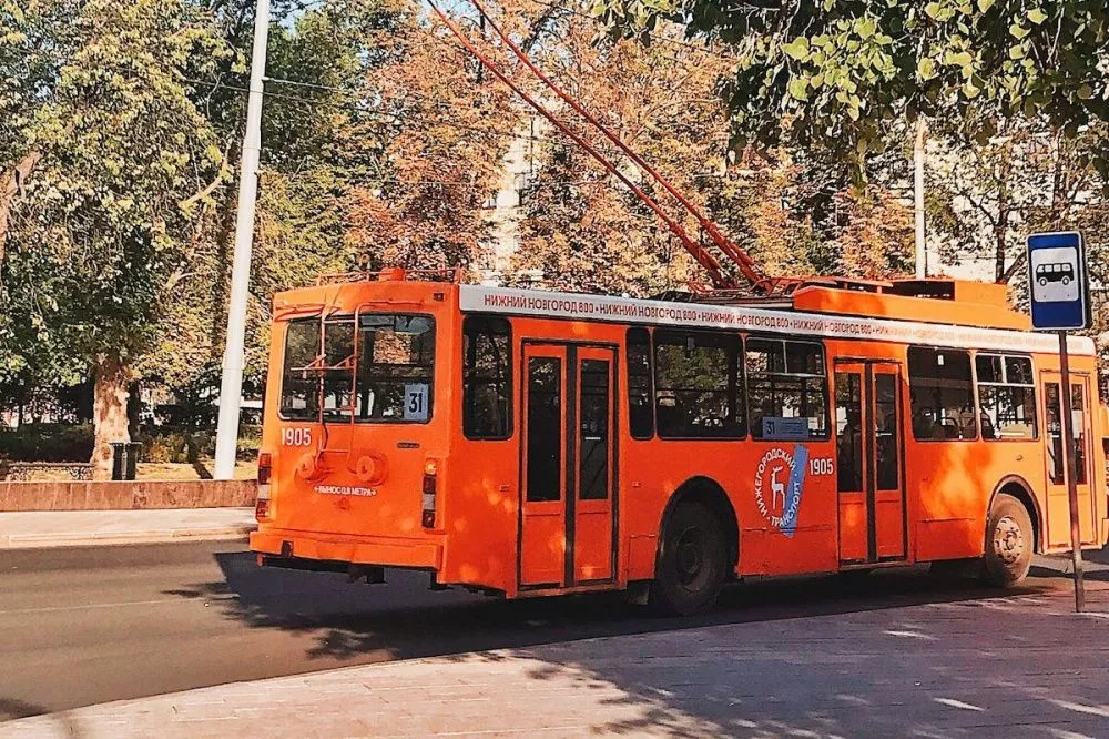 Движение нижегородского троллейбуса №13 будет приостановлено с 25 марта
