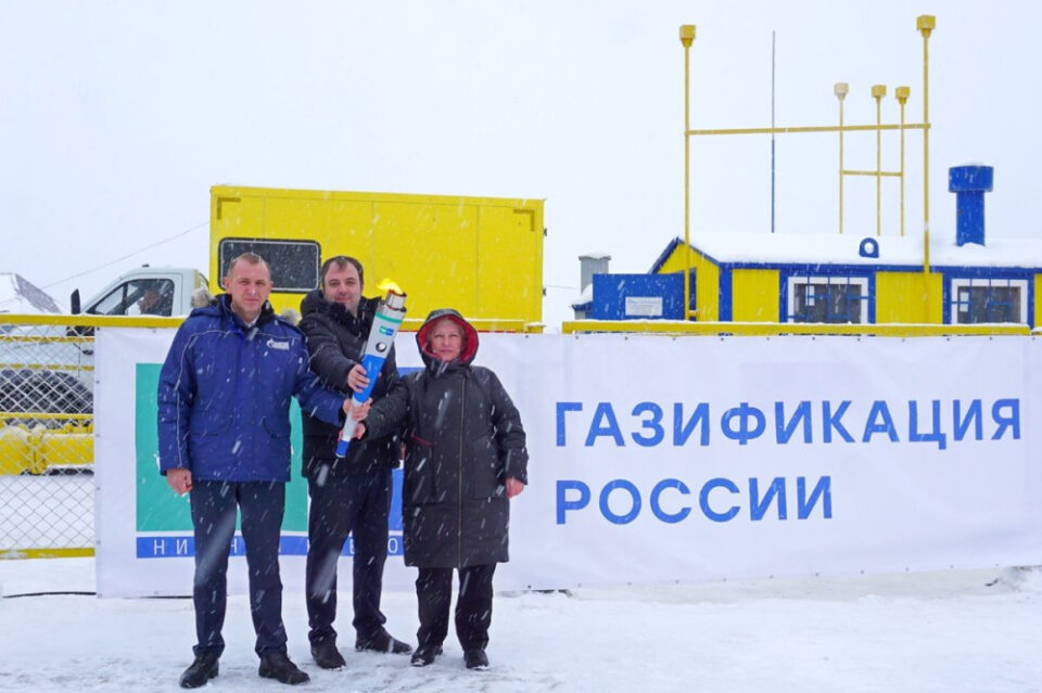 Фото Газопровод ввели в эксплуатация в поселке Луч Приокского района - Новости Живем в Нижнем