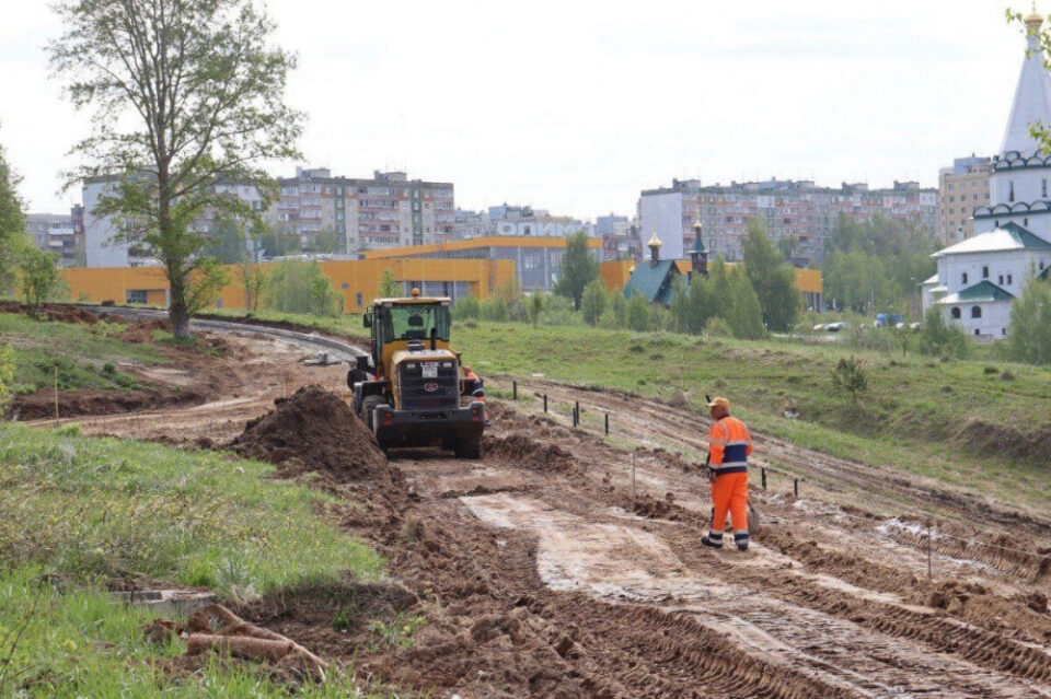 Фото Касьяновский овраг начали благоустраивать в Нижнем Новгороде - Новости Живем в Нижнем