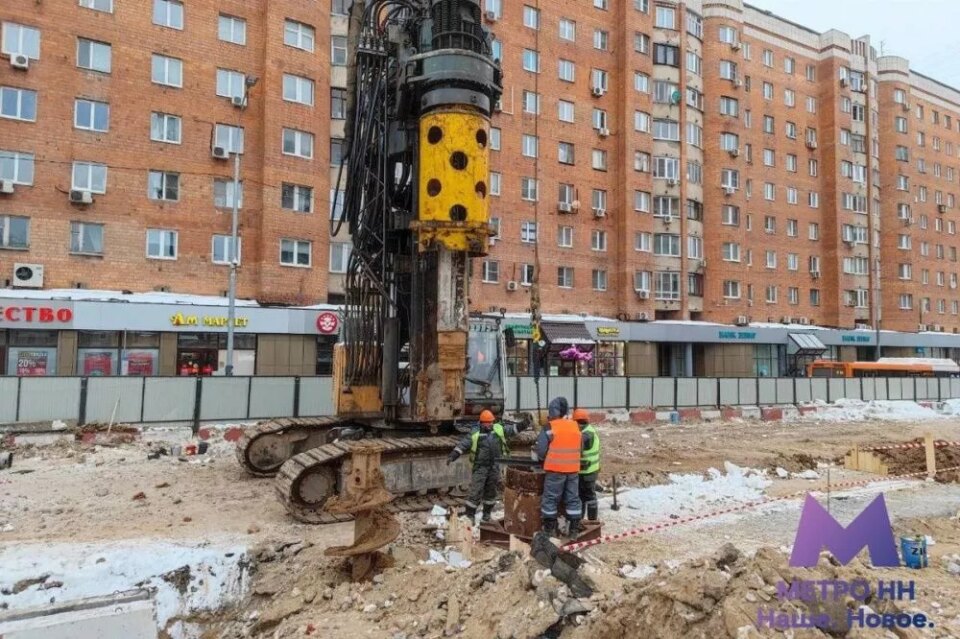 Фото Строительство метро в Нижнем Новгороде идет с минимальным шумом   - Новости Живем в Нижнем